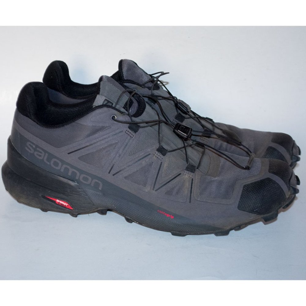 Salomon Speedcross 5 Gray Trail Athletic Turf Shoes